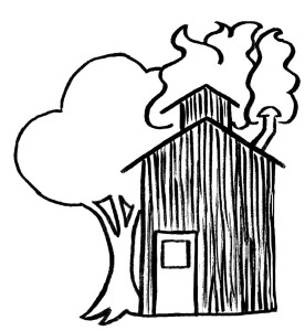 The Crooked Chimney Logo